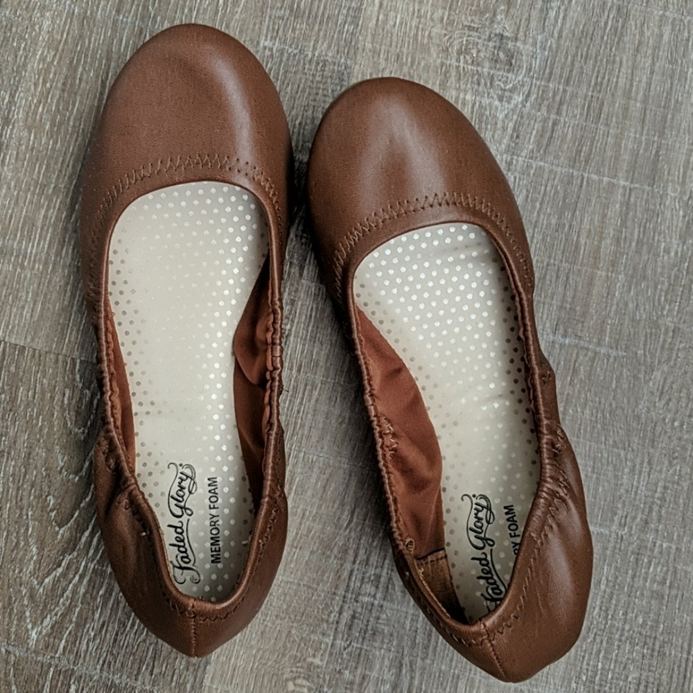 Brown Ballet Flats